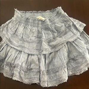 Blue love shack fancy skirt